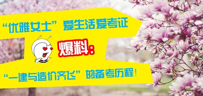 2016年造價(jià)工程師如何備考？你也可以成為萬人矚目的優(yōu)雅姐